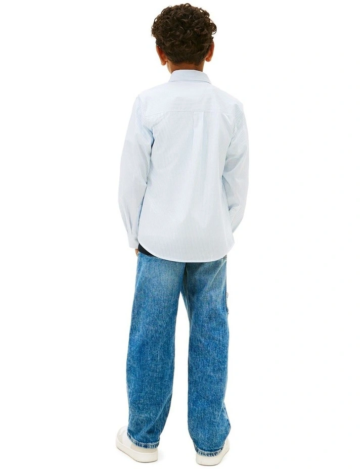 All Over Print Shirt (3-7 Years) in Blue image 2