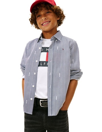 Dark Night Navy White colour