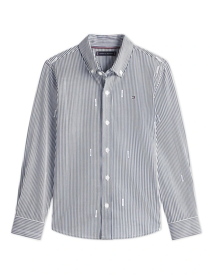 All Over Print Shirt (8-16 Years) in Blue image 5