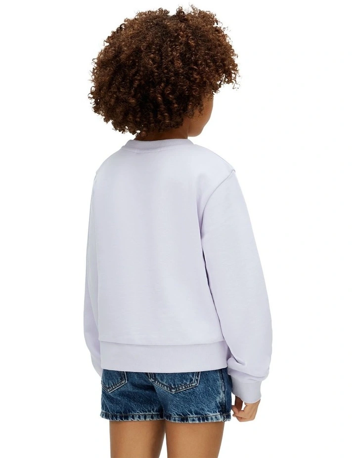 Crewneck Sweatshirt (8-16 Years) in Purple image 2