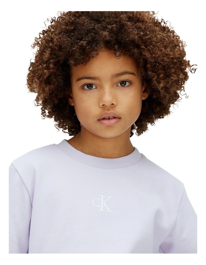 Crewneck Sweatshirt (8-16 Years) in Purple image 3