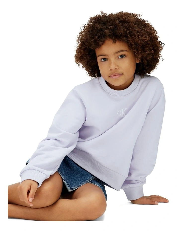 Crewneck Sweatshirt (8-16 Years) in Purple image 5