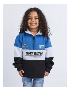 Fracture Quarter Zip (3 to 7 Years) in Multi