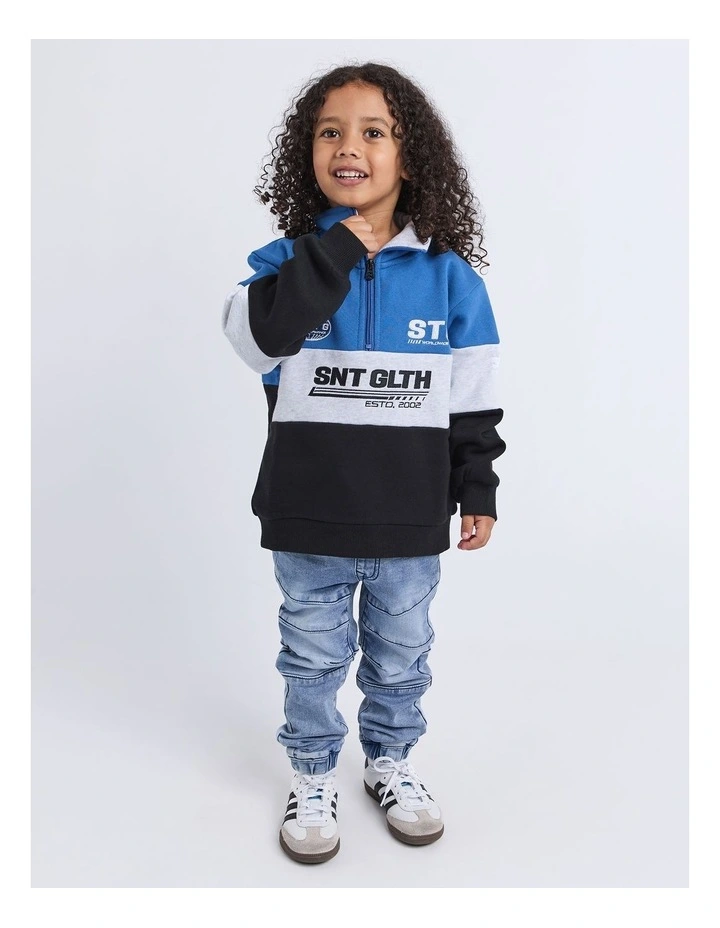 Fracture Quarter Zip (3 to 7 Years) in Multi image 3