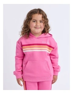 Retro Hoodie (3-7 Years) in Pink