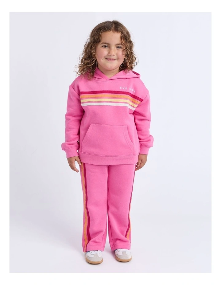 Retro Hoodie (3-7 Years) in Pink image 4