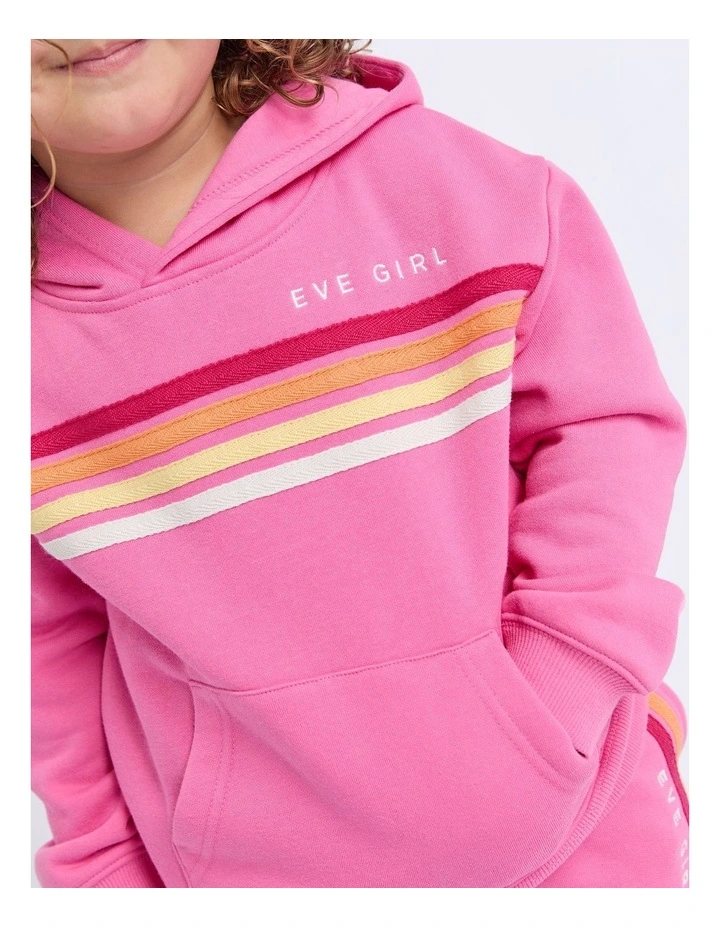 Retro Hoodie (3-7 Years) in Pink image 5