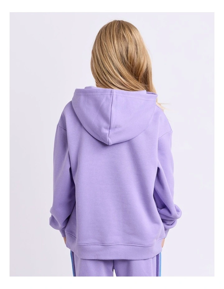 Retro Hoodie (8-16 Years) in Purple image 4