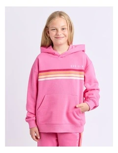 Retro Hoodie (8-16 Years) in Pink