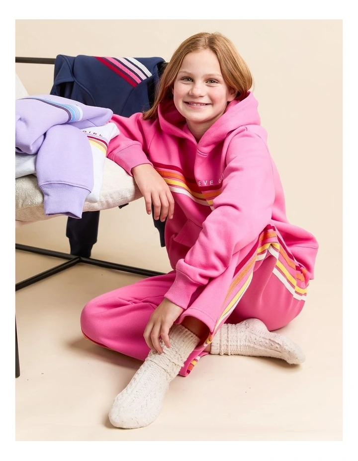 Retro Hoodie (8-16 Years) in Pink image 2
