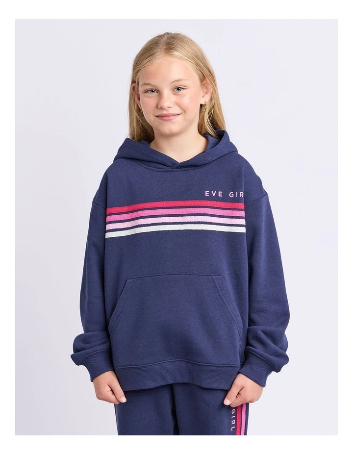 Retro Hoodie (8-16 Years) in Navy image 1