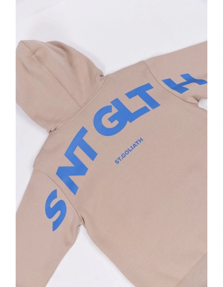 Influence Hoodie in Tan image 3