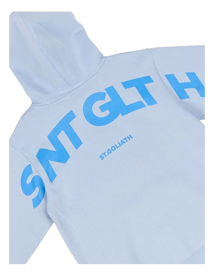 Influence Hoodie in Light Blue image 3