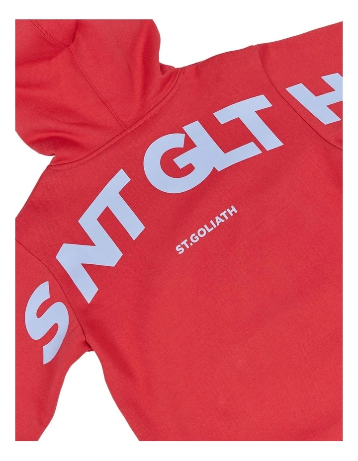 Influence Hoodie in Red image 4
