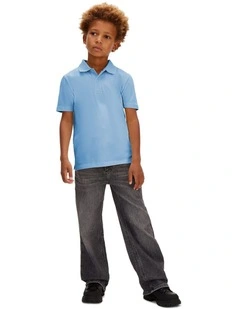 Cotton Stretch Polo Shirt 8-16 Years in Provence