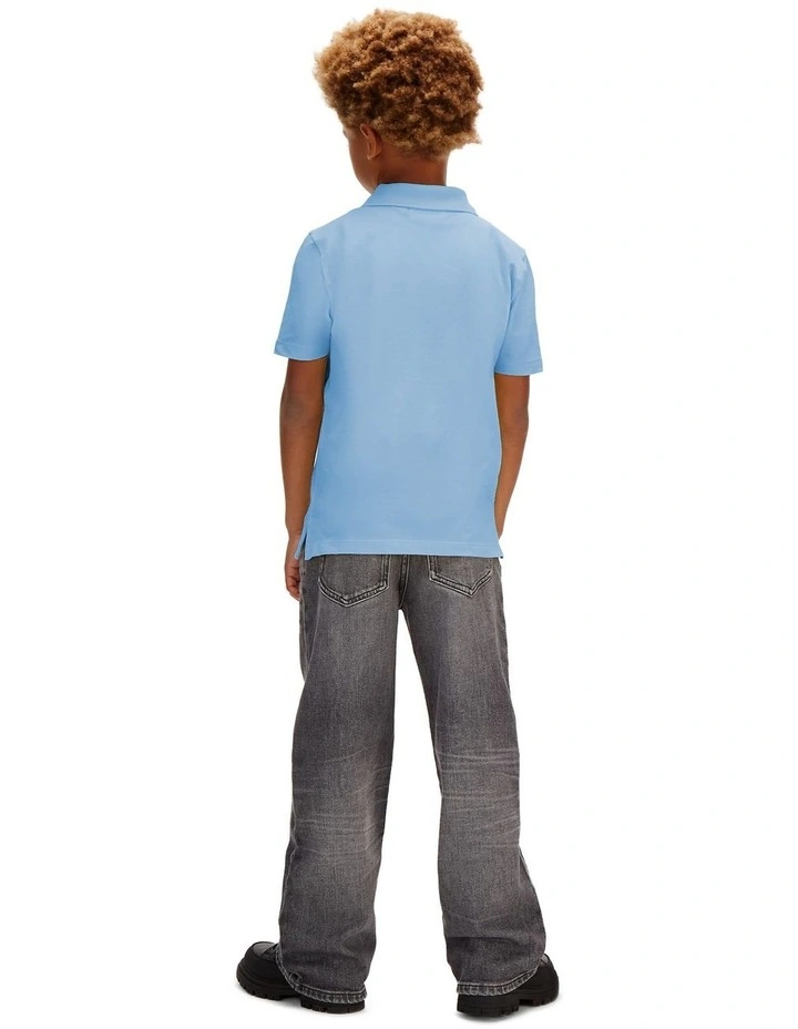 Cotton Stretch Polo Shirt 8-16 Years in Provence image 2