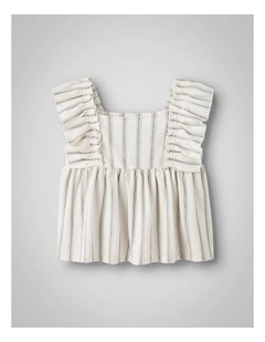 Herine Sleeveless Top in White