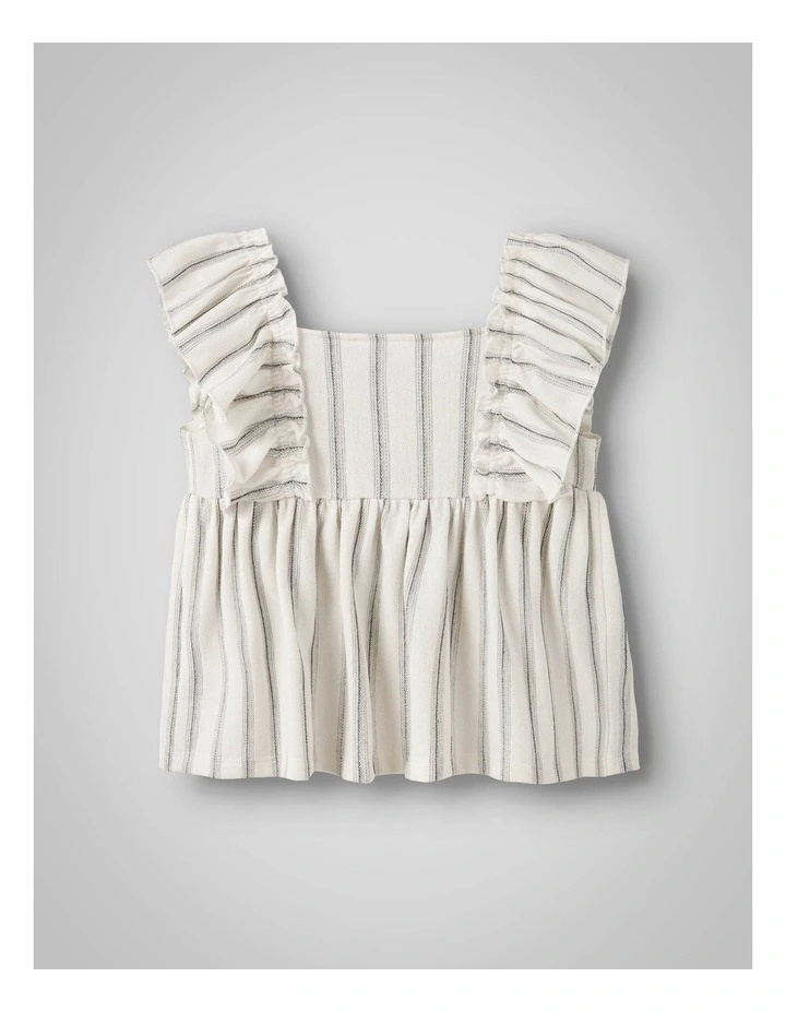 Herine Sleeveless Top in White image 2