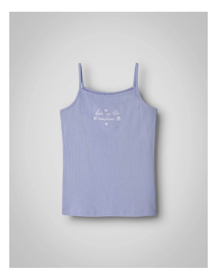 Janiko Sleeveless Top in Blue image 1
