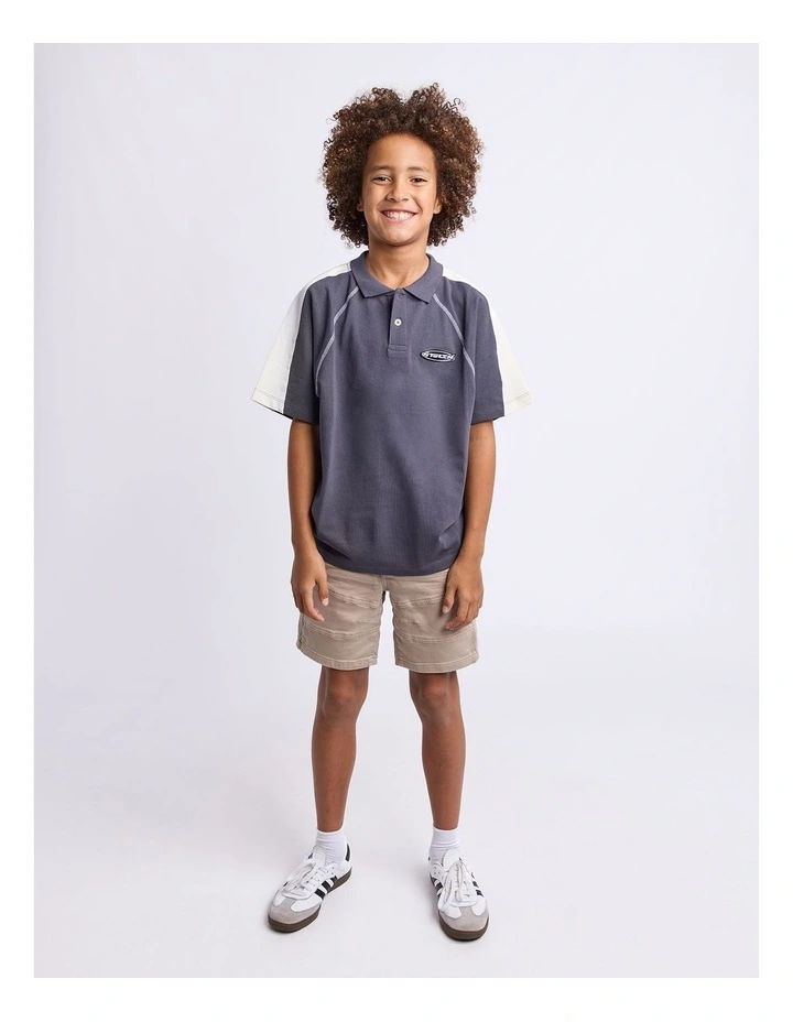 Panelled Polo (Size 8-16) image 3