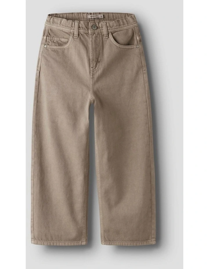 Ben Skater Twill Pants in Beige image 4
