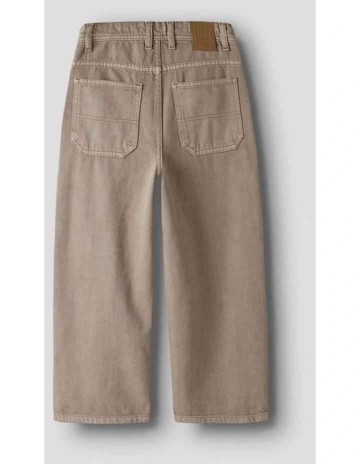 Ben Skater Twill Pants in Beige image 5