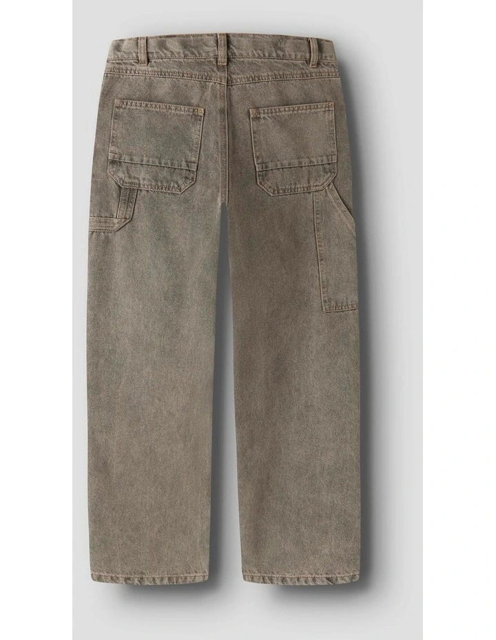 Ryan Straight Jeans in Brown image 2