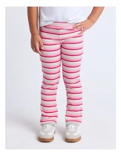 Annie Rib Flare (3-7 Years) in Pink