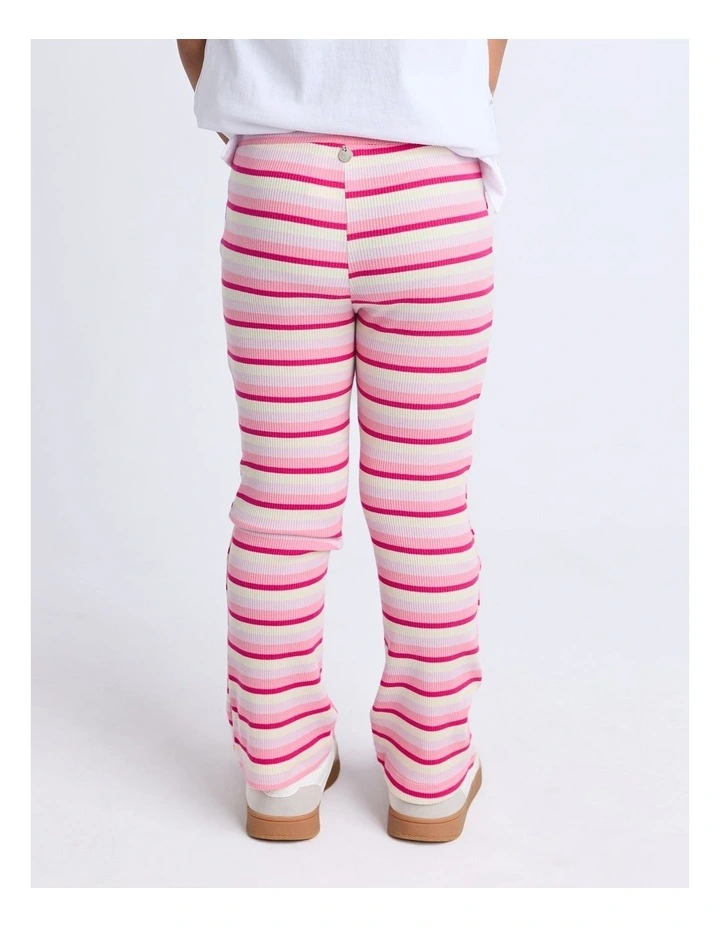 Annie Rib Flare (3-7 Years) in Pink image 2