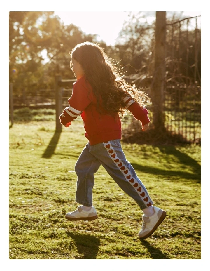 Lola Denim Jean (3 - 7 Years) in Mid Blue image 2