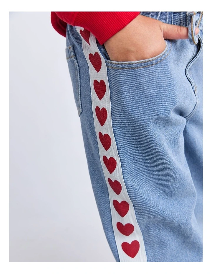 Lola Denim Jean (3 - 7 Years) in Mid Blue image 5