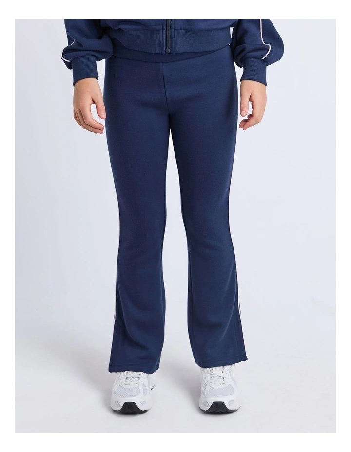 Aspen Flare Trackpant (8 - 16 Years) in Navy image 1