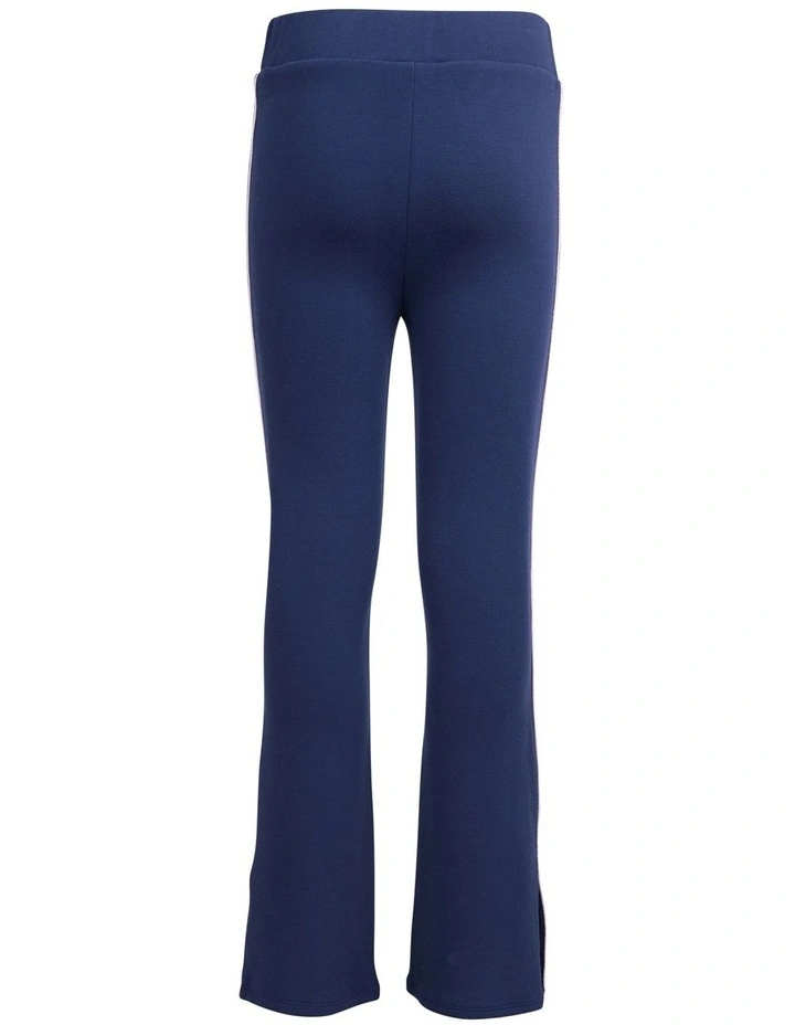 Aspen Flare Trackpant (8 - 16 Years) in Navy image 7