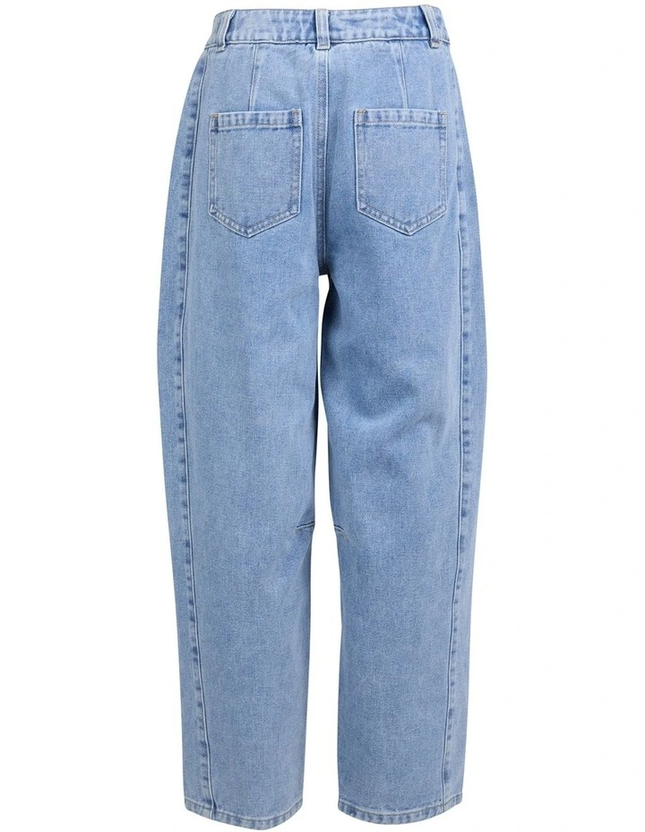 Emily Barrel Jean (8 - 16 Years) in Blue image 6