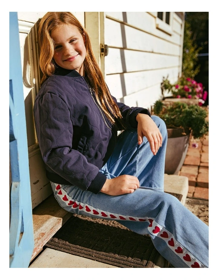 Lola Denim Jean (8 - 16 Years) in Mid Blue image 2