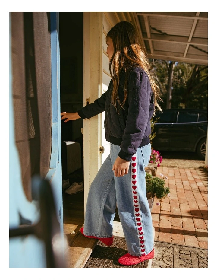 Lola Denim Jean (8 - 16 Years) in Mid Blue image 3