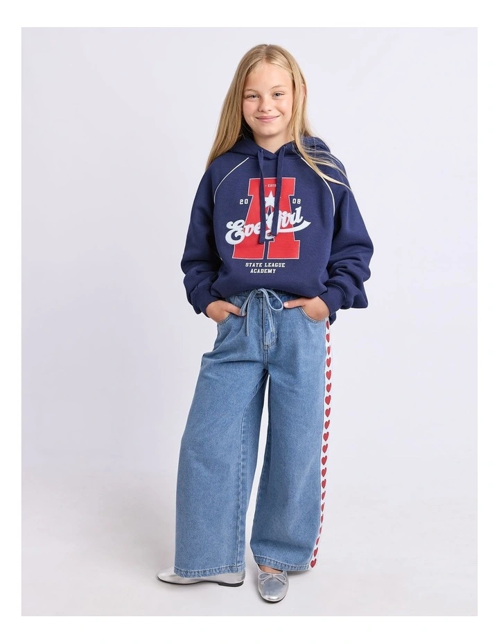 Lola Denim Jean (8 - 16 Years) in Mid Blue image 5