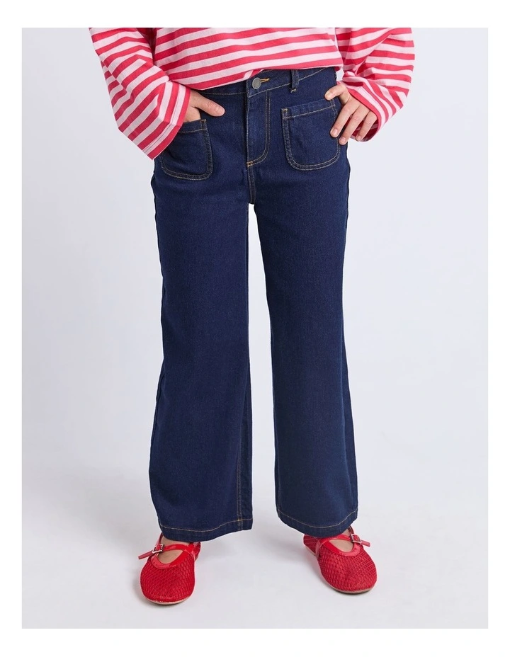 Scout Denim Jean (8 - 16 Years) in Dark Blue image 1