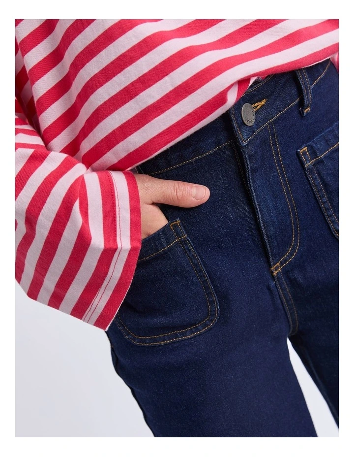 Scout Denim Jean (8 - 16 Years) in Dark Blue image 6