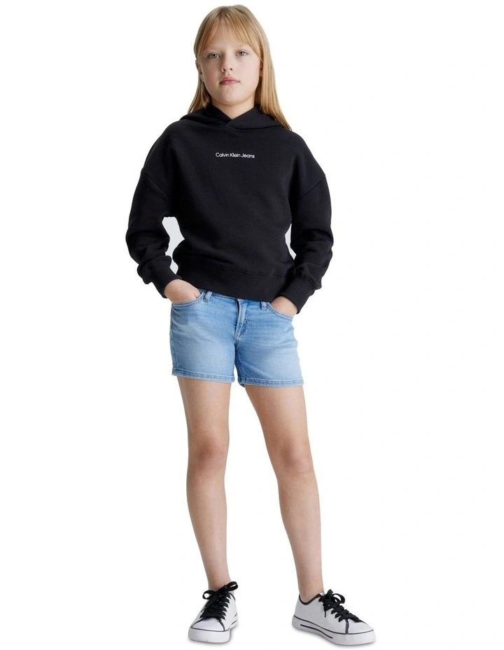 Ess Mr Slim Shorts 8-16Y in Mid Blue image 4