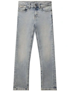 BOYS 8-16 LIGHT BLUE VISUAL SLIM