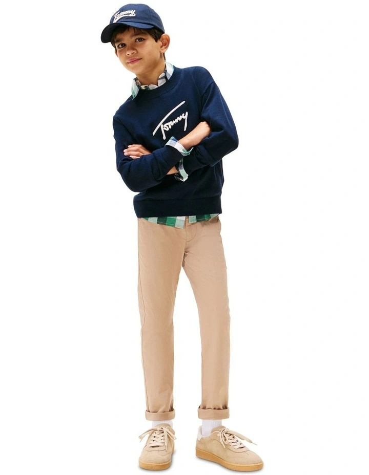 Boys 8-16 1985 Collection Chinos in Beige image 1