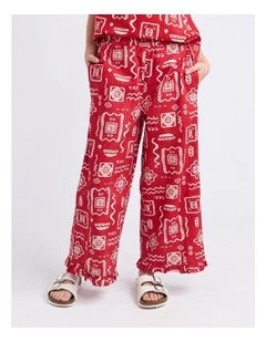 Amalfi Pant (8 - 16 Years) in Print
