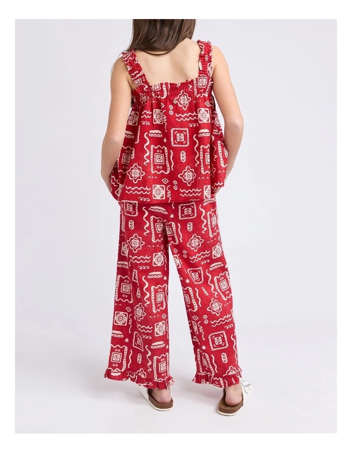 Amalfi Pant (8 - 16 Years) in Print image 2