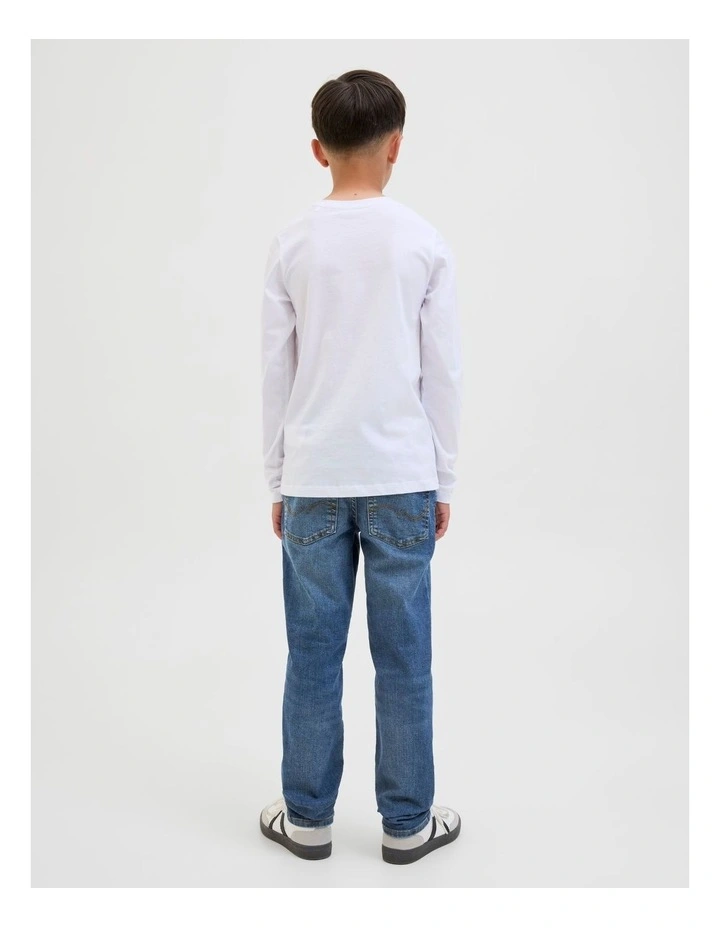Glenn Original 902 Slim Jeans in Blue Denim image 3