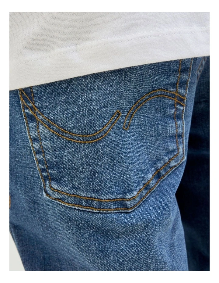 Glenn Original 902 Slim Jeans in Blue Denim image 4