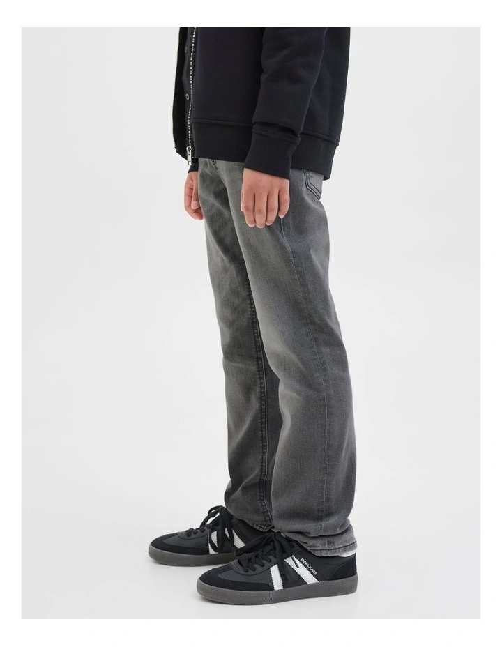 Glenn Original 902 Slim Jeans in Black Denim image 4