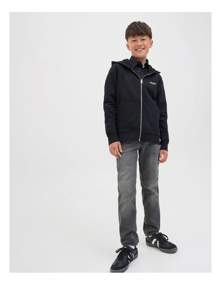 Glenn Original 902 Slim Jeans in Black Denim image 5