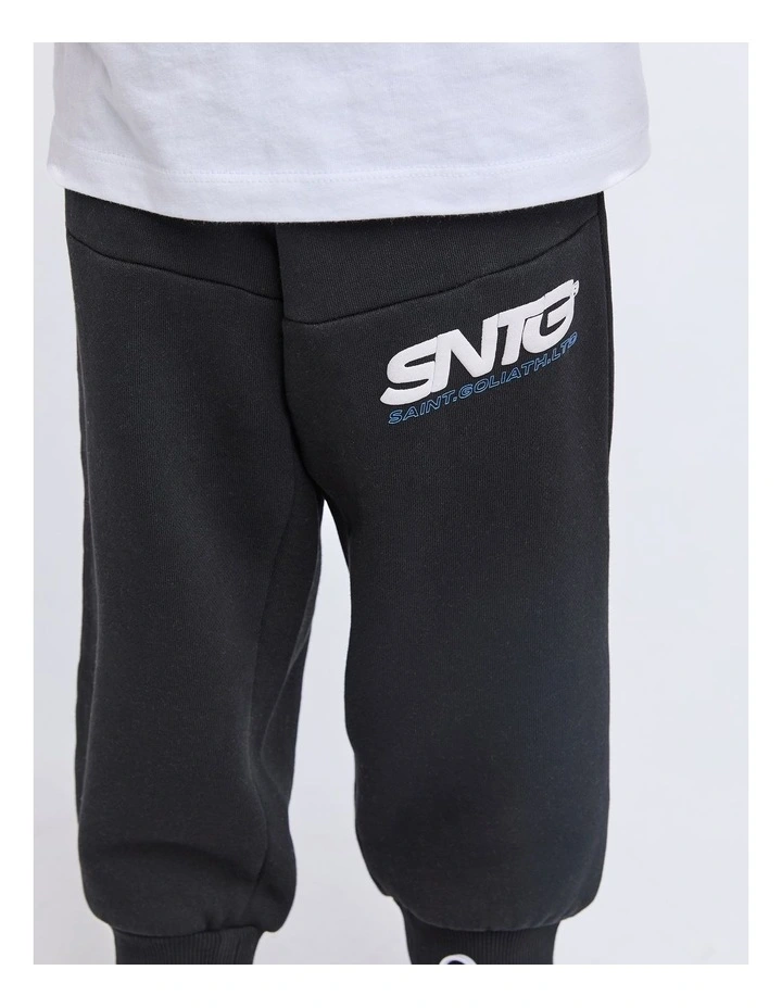 Challenger Trackpant (3-7 Years) in Black image 4