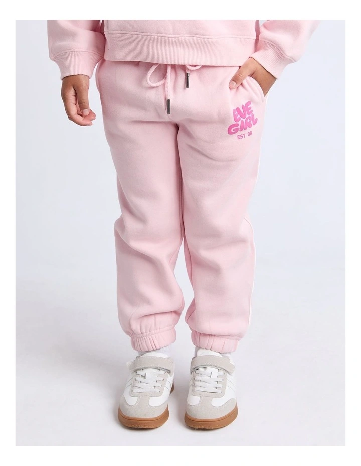 Sports Club Trackpant (3-7 Years) in Pale Pink image 1